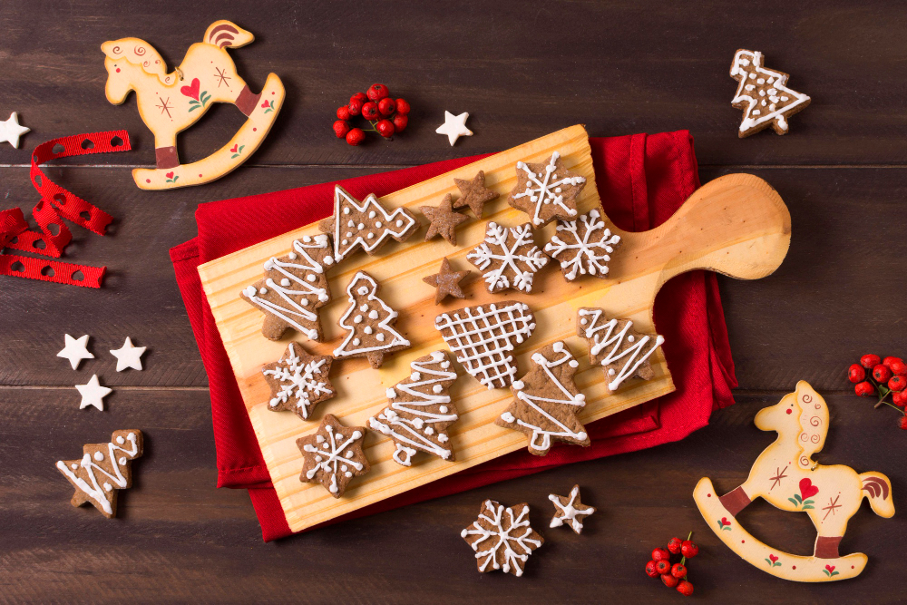 Gingerbread Cake with Coconut Cream Cheese Frosting