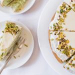 Pistachio Pavlova Meringue Cakes